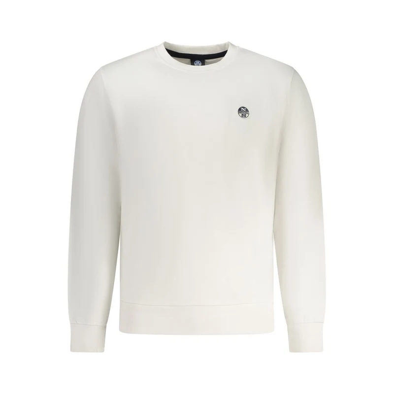 North Sails White Cotton Mens Sweatshirt L