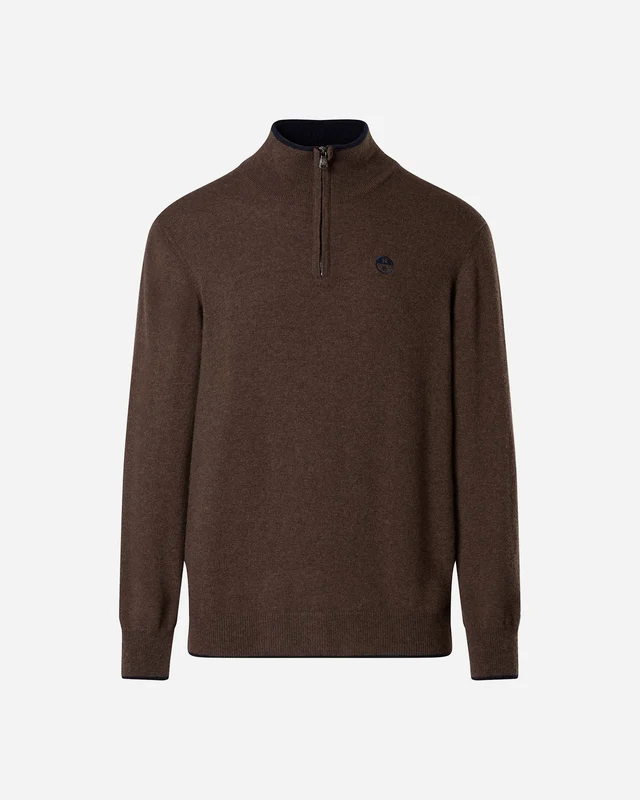 MAGLIONE NORTH SAILS HALF ZIP CASHMERE M 0146 / XXL