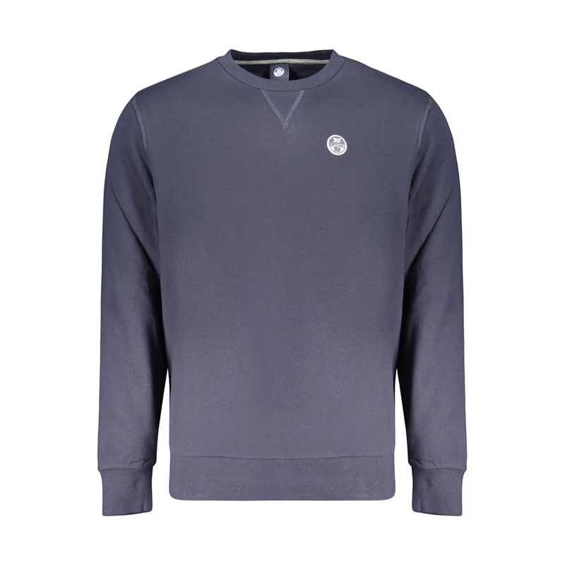 North Sails Blue Cotton Men's Sweatshirt 3XL