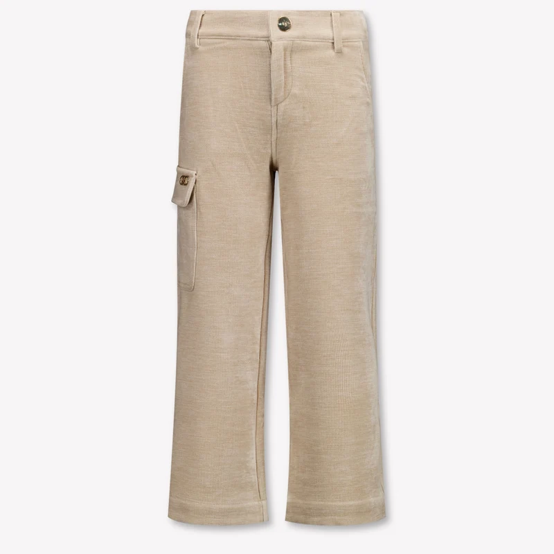 Liu Jo Kinder Meisjes Broek In Beige 6 Jaar