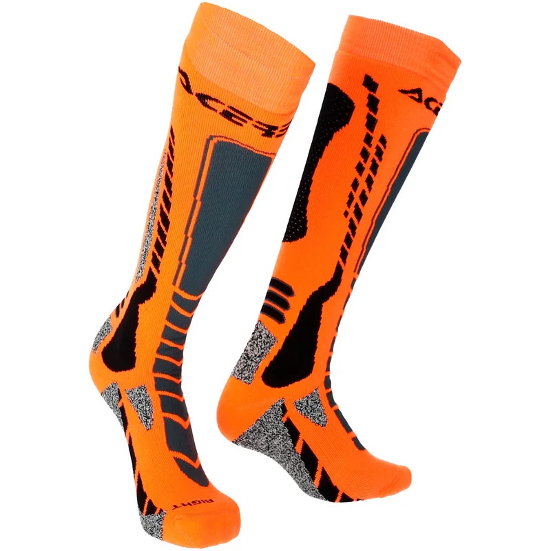 Calcetines Acerbis MX Pro - Negro/Naranja L/XL