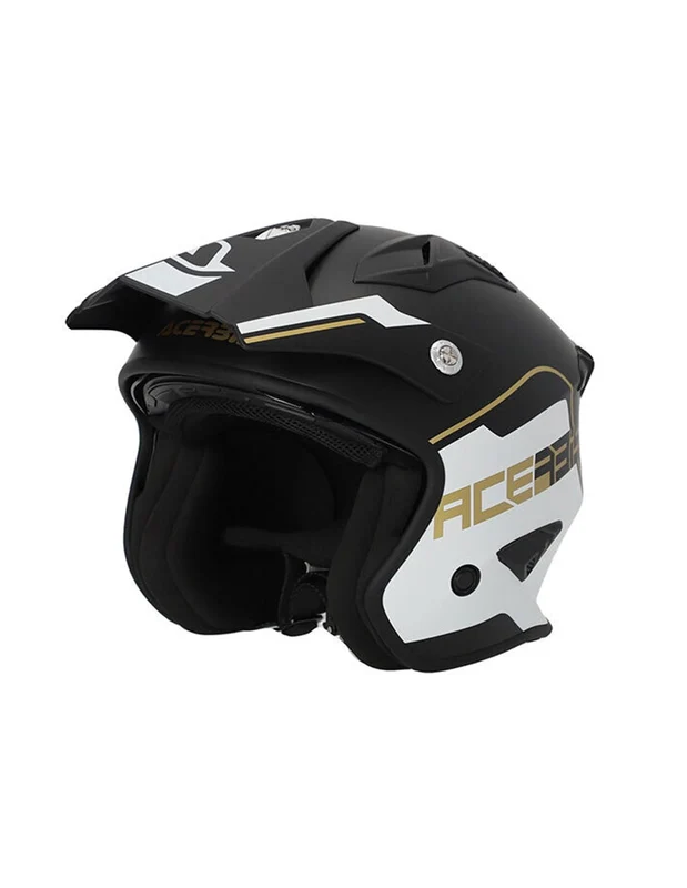 ACERBIS ARIA 2206 CAPACETE INTEGRAL DE MOTO BRANCO PRETO ORO 2XL / BIANCO/NERO/ORO