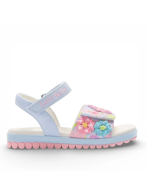LELLI KELLY Eloise Sandalo Con Strappo Bambina - LKCD4890B00 Lilla/Multicolor 32