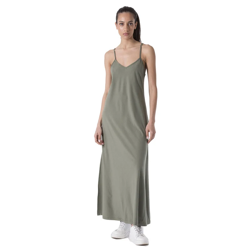 Vestito Donna Everlast Jersey Modal Verde L