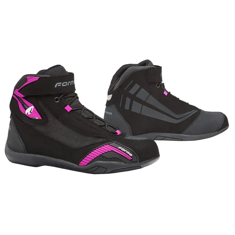FORMA GENESIS URBANO SENHORA BOTAS DE MOTO PRETO FUCHSIA 37 / BLACK/FUCHSIA