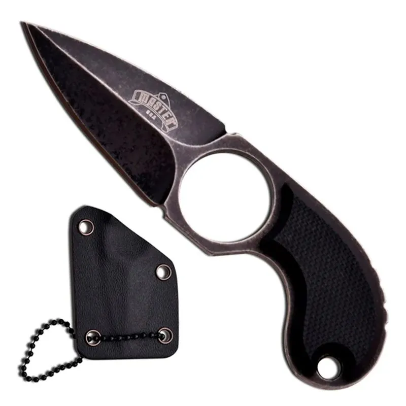 Mini Faca Esportiva com Bainha Lâmina Fosfatizada 1,5" - Master Cutlery
