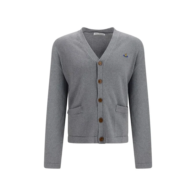 Vivienne Westwood Gray Cotton Cardigan M