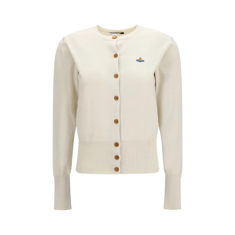 Vivienne Westwood White Cotton Cardigan S