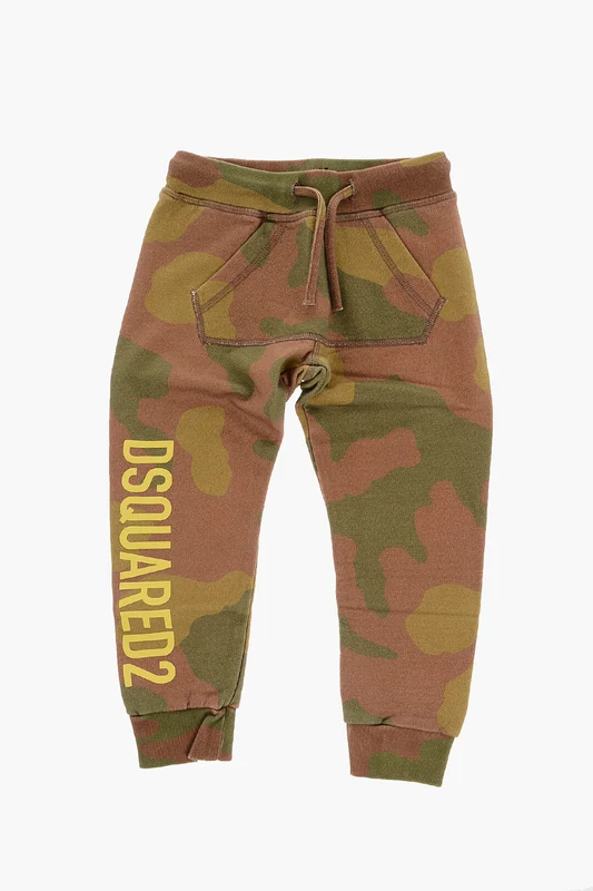 0405~Camouflage Joggers with Front Patch Pocket 10 Y