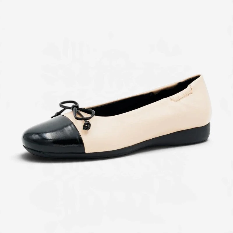 Joke Nude Parmasoft/Black Patent Medium / 10