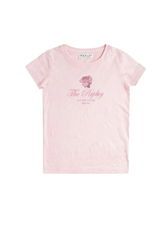 טי שירט קצרה לאקשרי ילדים PINK / 10