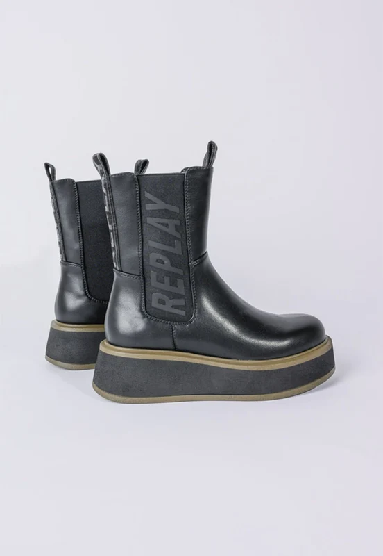 מגף Sunny Chelsea נשים BLACK / 37