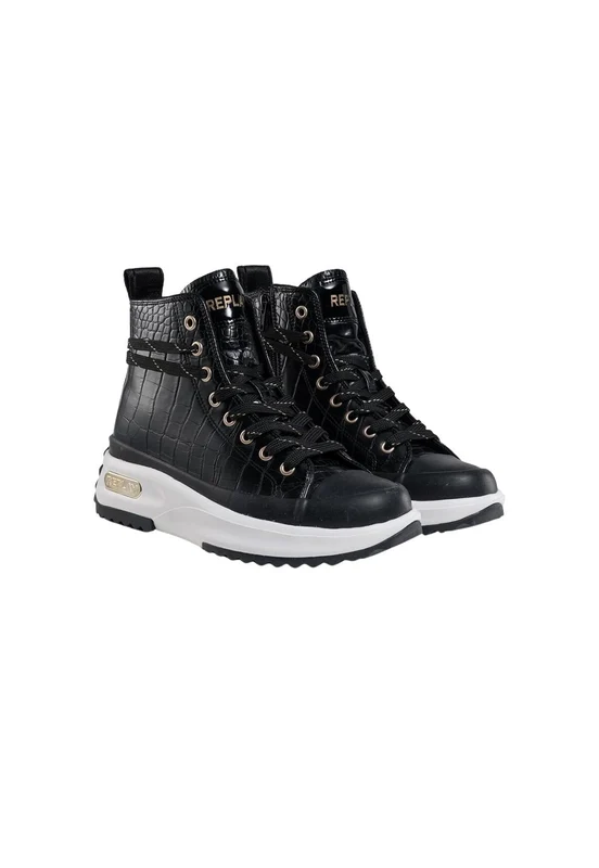 סניקרס גבוהות Aqua Cocco נשים BLACK / 36