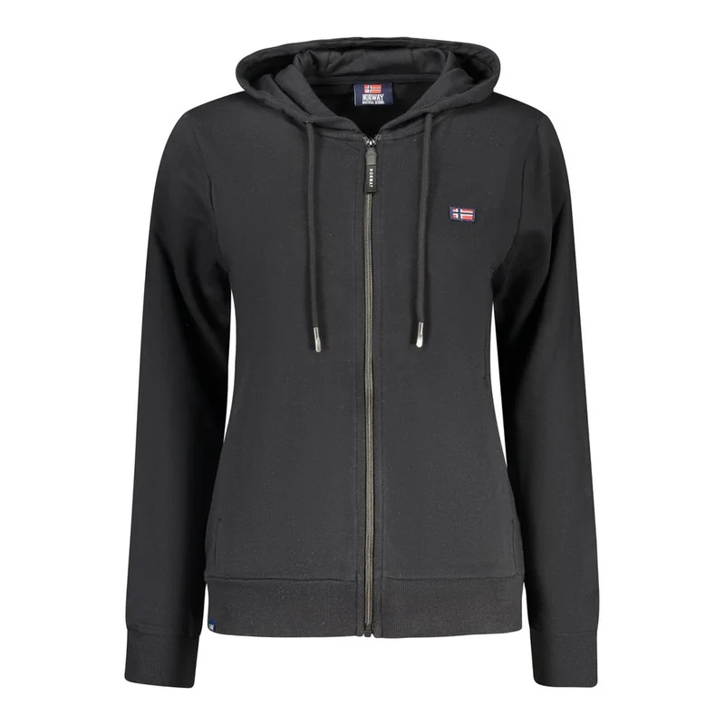 Norway 1963 Black Cotton Women's Sweatshirt L