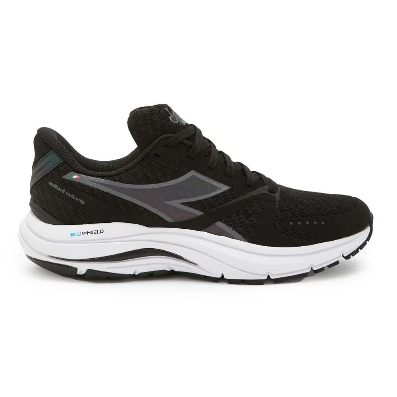 Tênis Esportivo Feminino Diadora Mythos Blushield 8 Vortice HIP W Preto NERO/BIANCO OTT 39