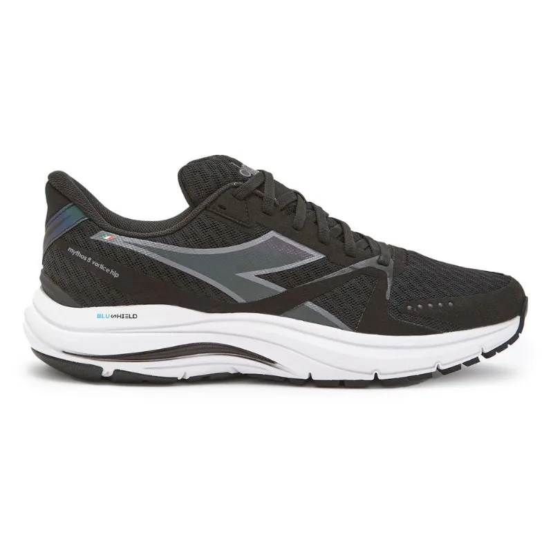 Tênis Masculino Diadora Mythos Blushield 8 Vortice Preto NERO/BIANCO OTT 39