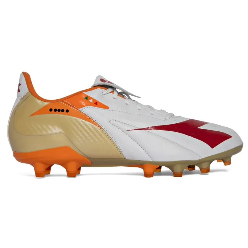 Chuteira Unissex Diadora Maximus Elite ITA T SLX 40 WHITE/CHILI PEPPER/RUSSET