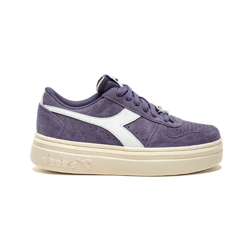Tênis Casual Feminino Diadora Magic Bold Suede WN Roxo 35 BLUE DAY-BREAK