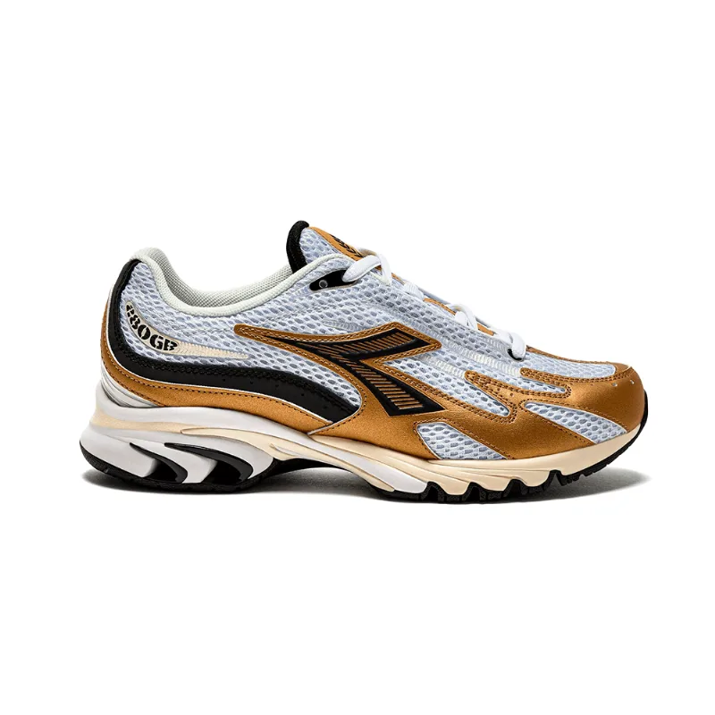 Tênis Casual Unissex Diadora Mythos Propulsion 280 Branco 44 WHITE/BLACK/GOLD