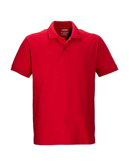 Unisex Short-Sleeved Polo Shirt Red / XS
