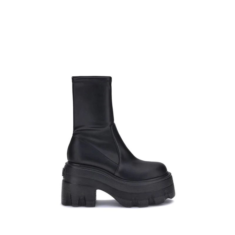 Casadei Black Polyamide Boots EU41/US11