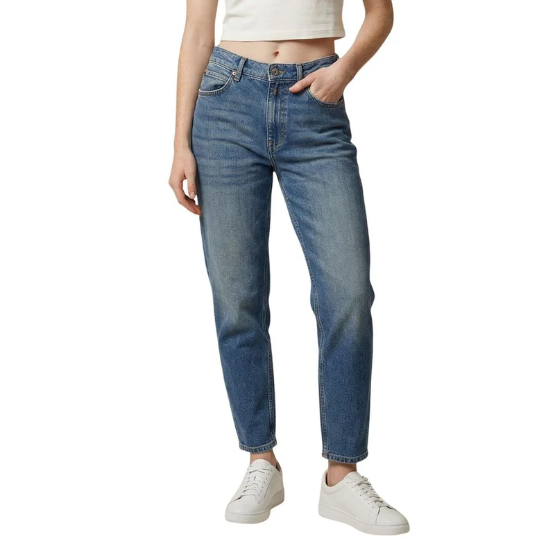Replay Blue Cotton Relaxed Fit Jeans W25