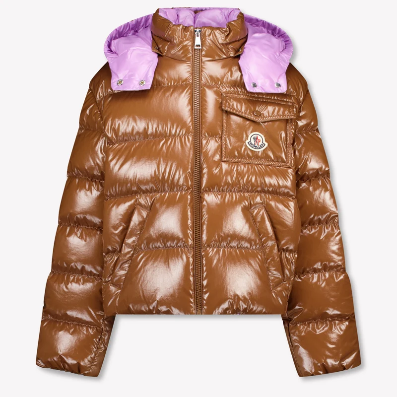 Moncler New Andro Kinder Meisjes Winterjas In Army 12 Jaar
