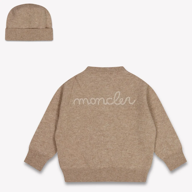 Moncler Baby Unisex Trui In Beige 3 Jaar