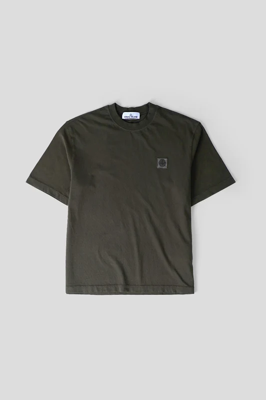T-SHIRT COMPASS PATCH GRIS CHARBON XXL