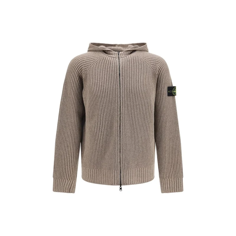 Stone Island Beige Cashmere Hoodie XL