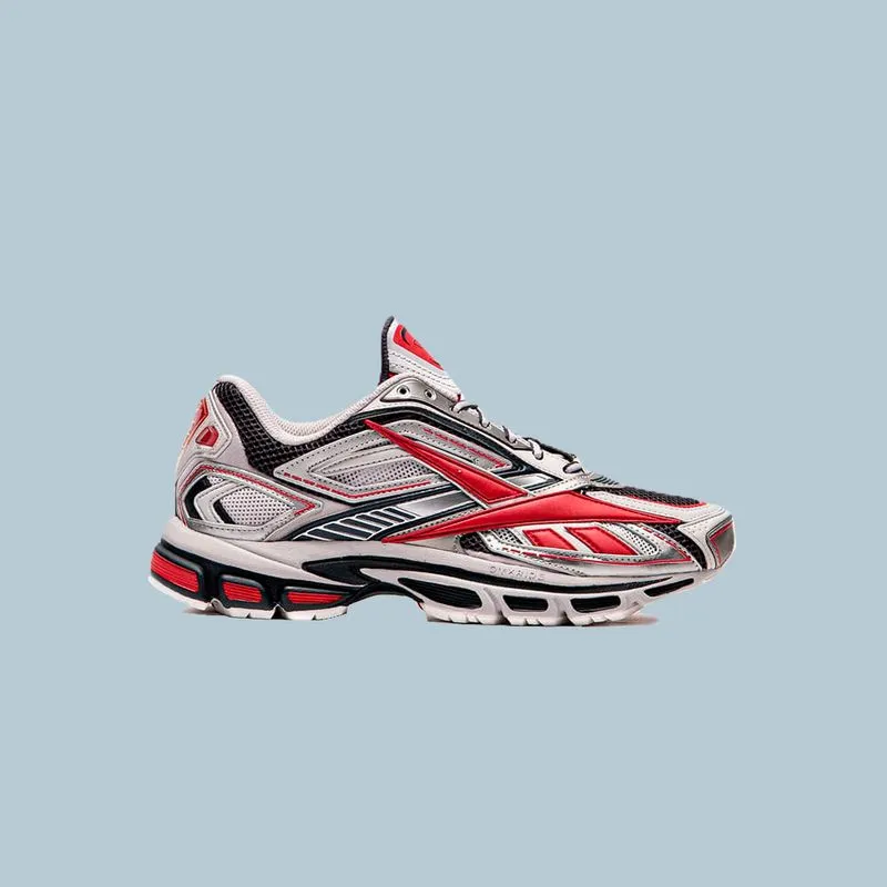 Tênis Reebok Premier Road Ultra Metalic Masculino Prata e vermelho - 43