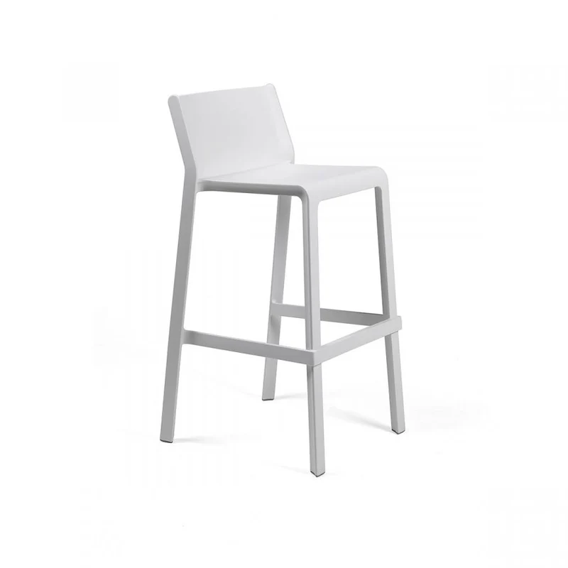 Sgabello "Nardi Trill Stool" arredamento da giardino, per bar e ristorante in polipropilene fiber-glass Bianco / Trill Stool / 6 pezzi