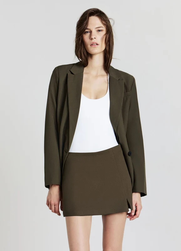 Gonna-pantalone con spacco XS