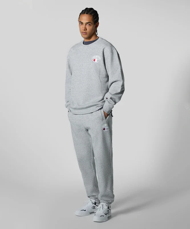 Champion Street Varsity Elastic Cuff Pants Gri / S