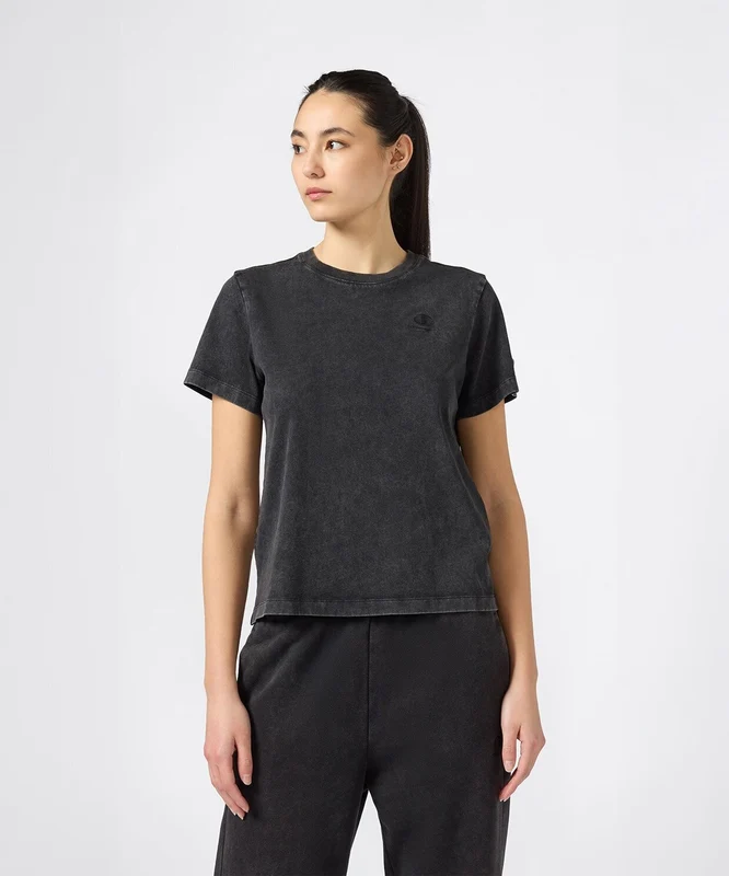 Champion Icons Wash Short-Sleeve Tee Siyah / M