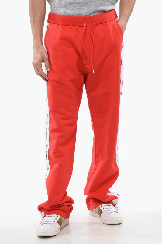 0550~Brushed Cotton Joggers Burbs Fit with Contrast Bands Xxl