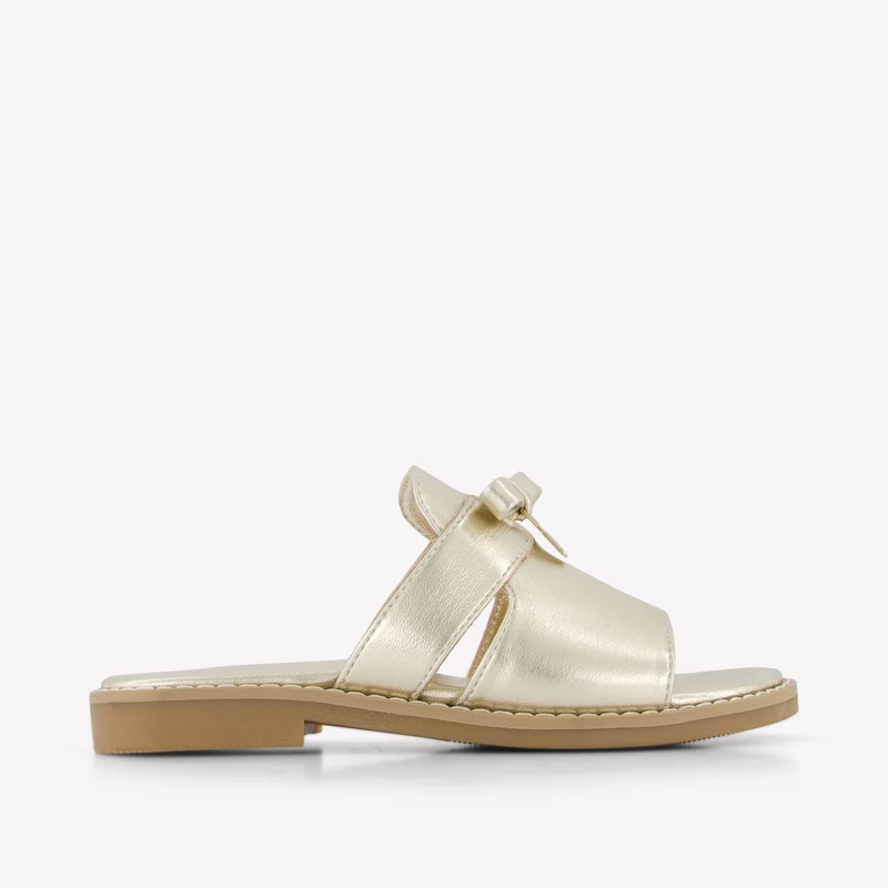 Tommy Hilfiger Kinder Meisjes Slippers In Goud 32