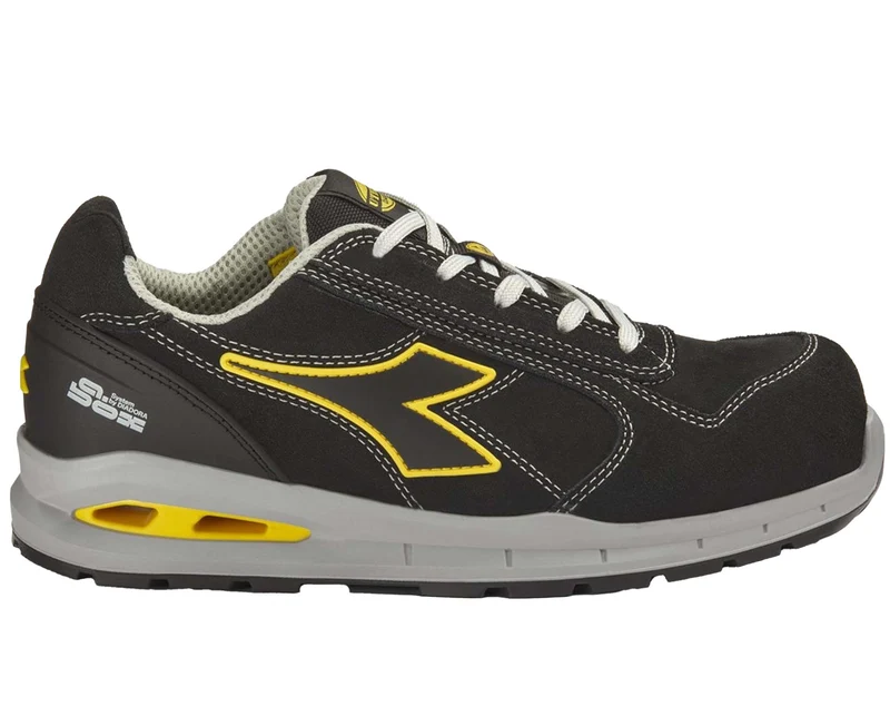 Diadora werkschoenen laag S3S 182528 35 / Zwart