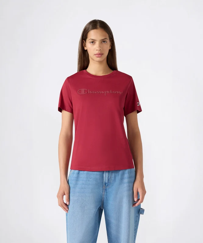 Champion Core Heritage Short Sleeve T-shirt Bordo / M