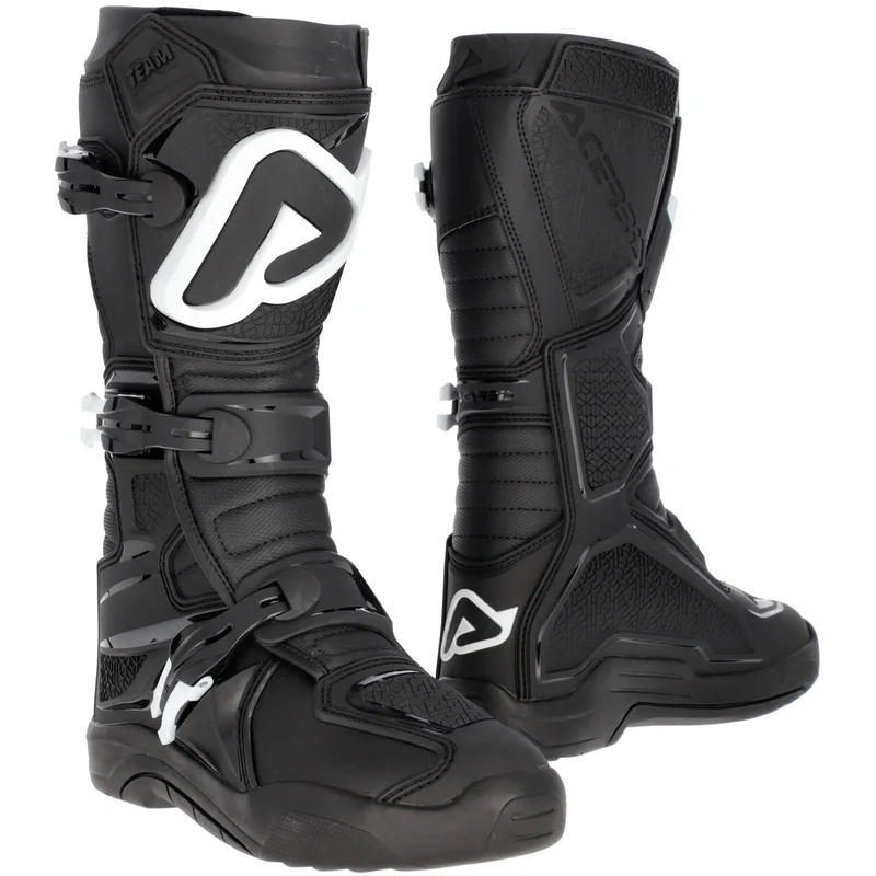 Botas Acerbis X-Team 2.0 - Negro/Blanco 47
