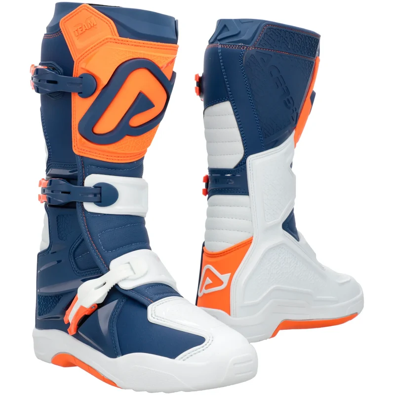 Botas Acerbis X-Team 2.0 - Azul/Naranja 43