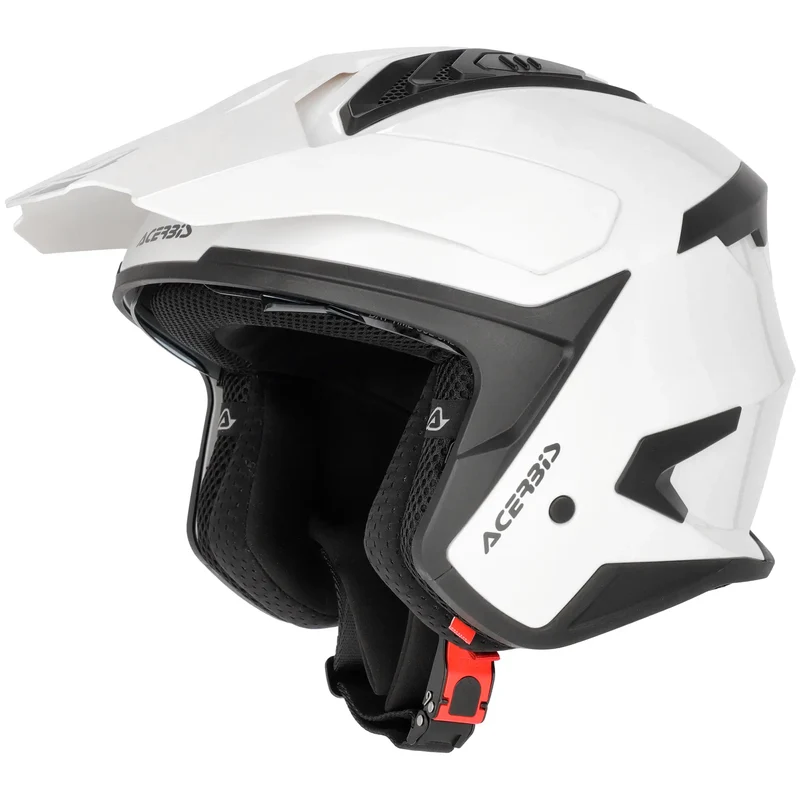 Casco Acerbis Jet Aria Evo Solid - Blanco Brillo XL