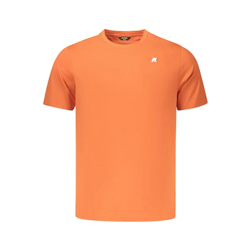 K-WAY Orange Cotton Men's T-Shirt M