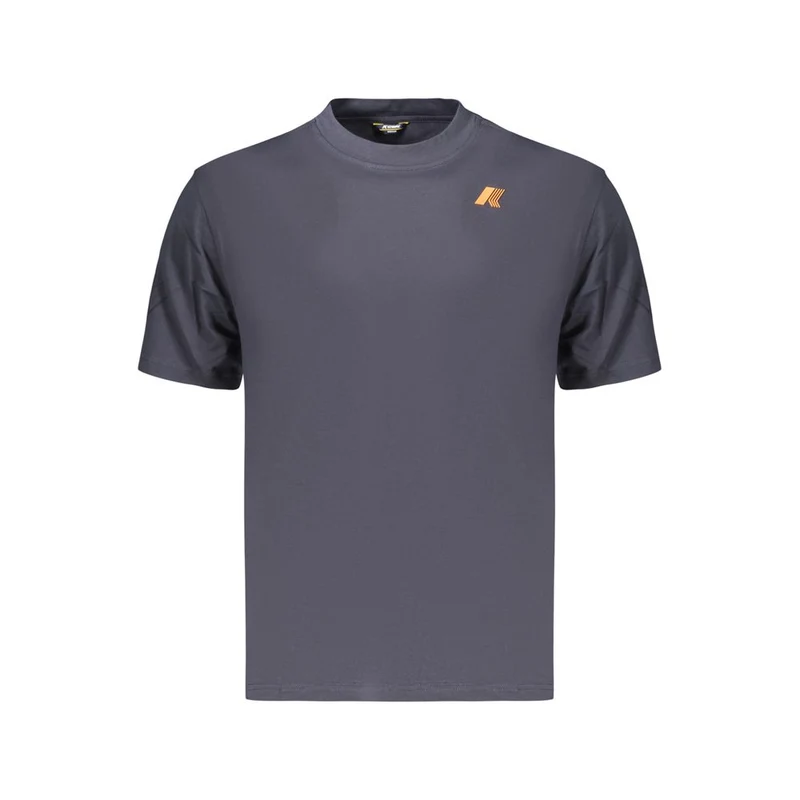 K-WAY Blue Cotton Men's T-Shirt XL