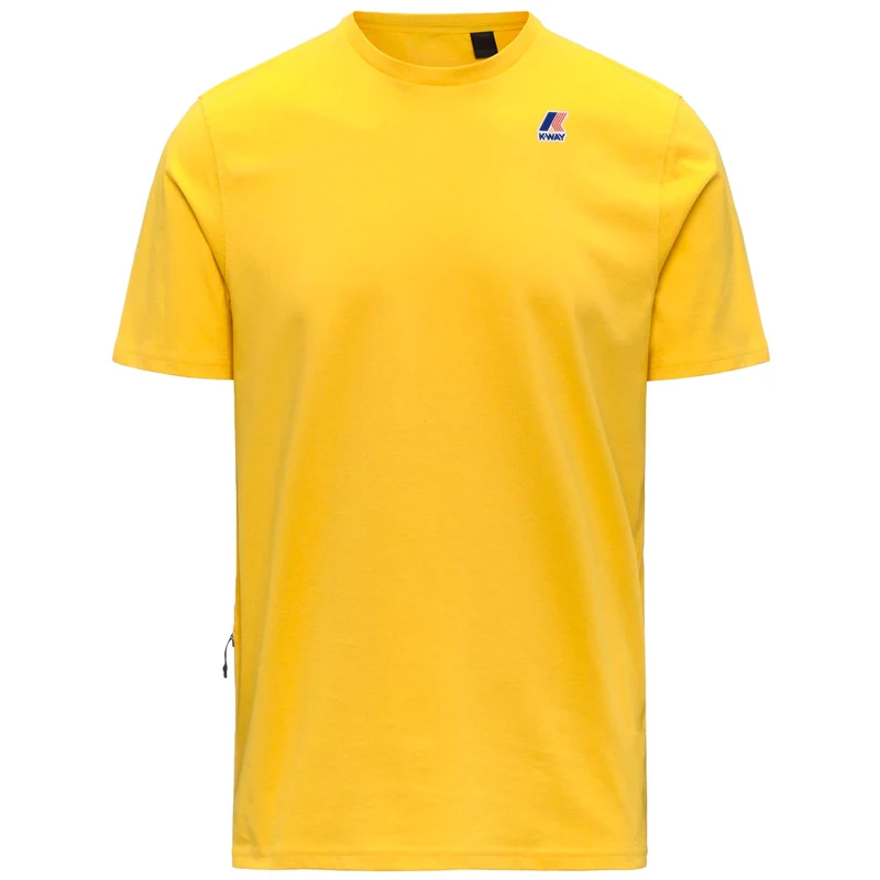 T-Shirt K-Way Leonide Giallo Scuro XL