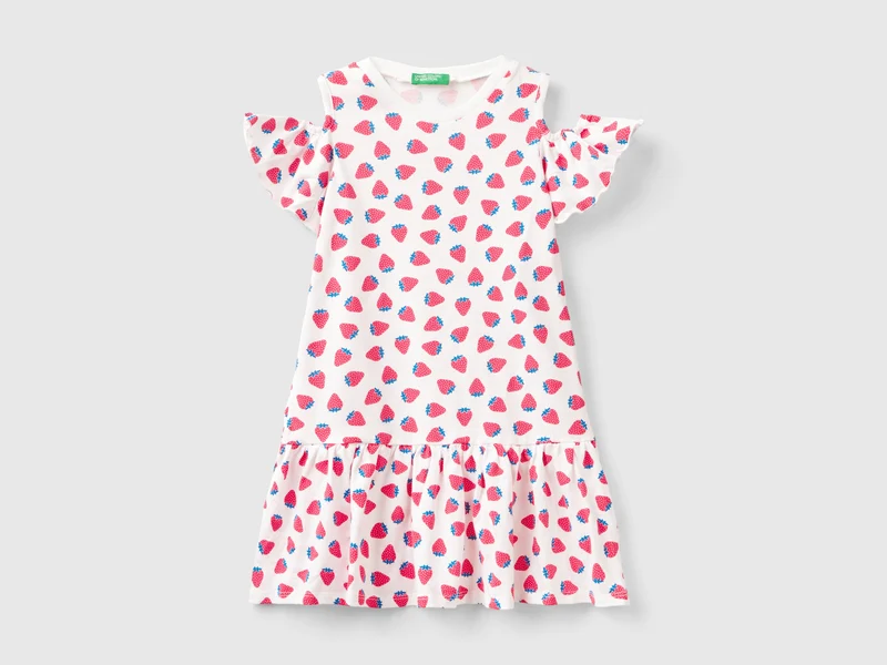 Vestito con stampa frutta 82