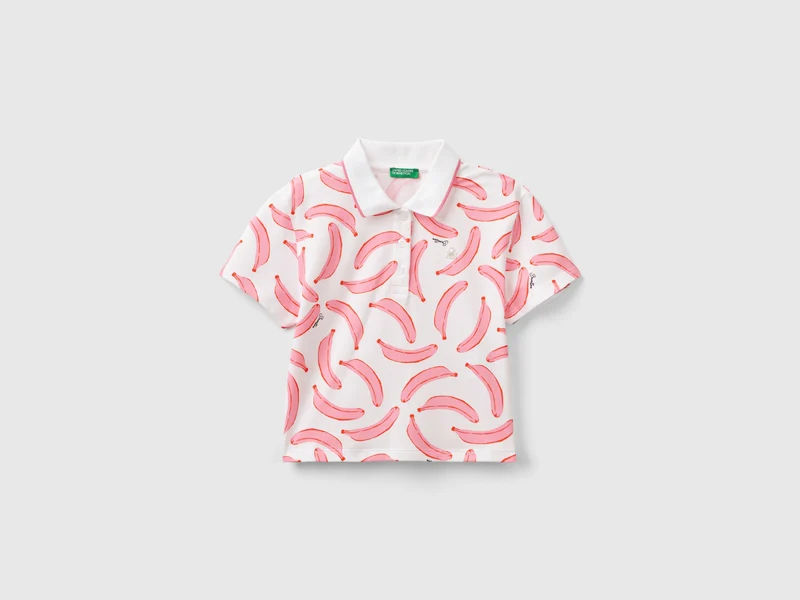 Polo con pattern banane EL