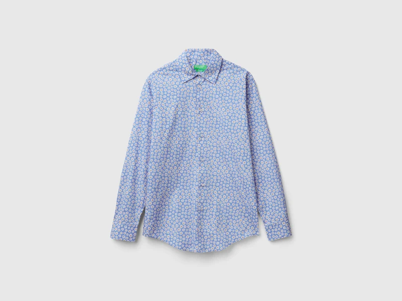 Camicia regular fit stampa fantasia XL