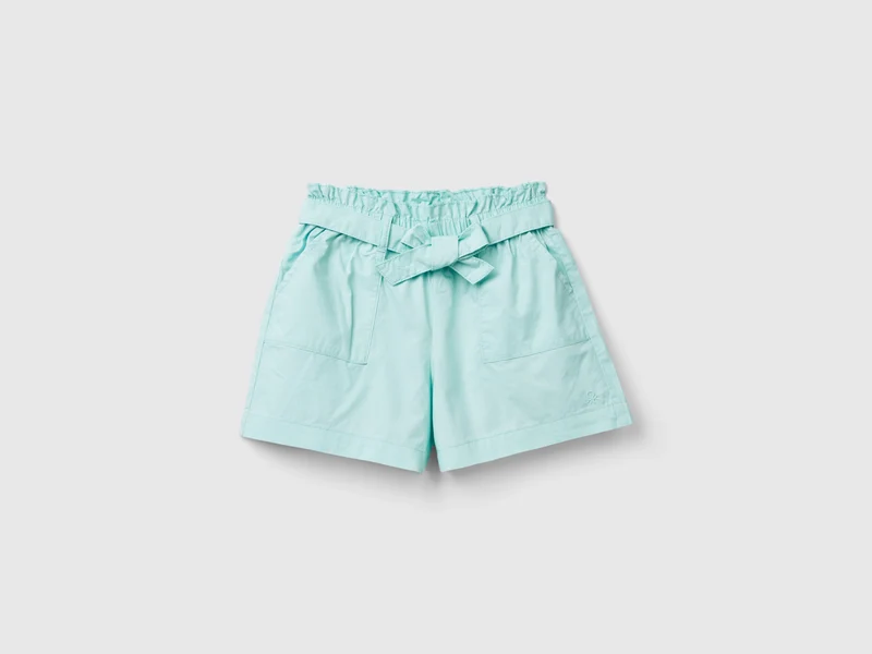 Pantaloni corti paperbag L