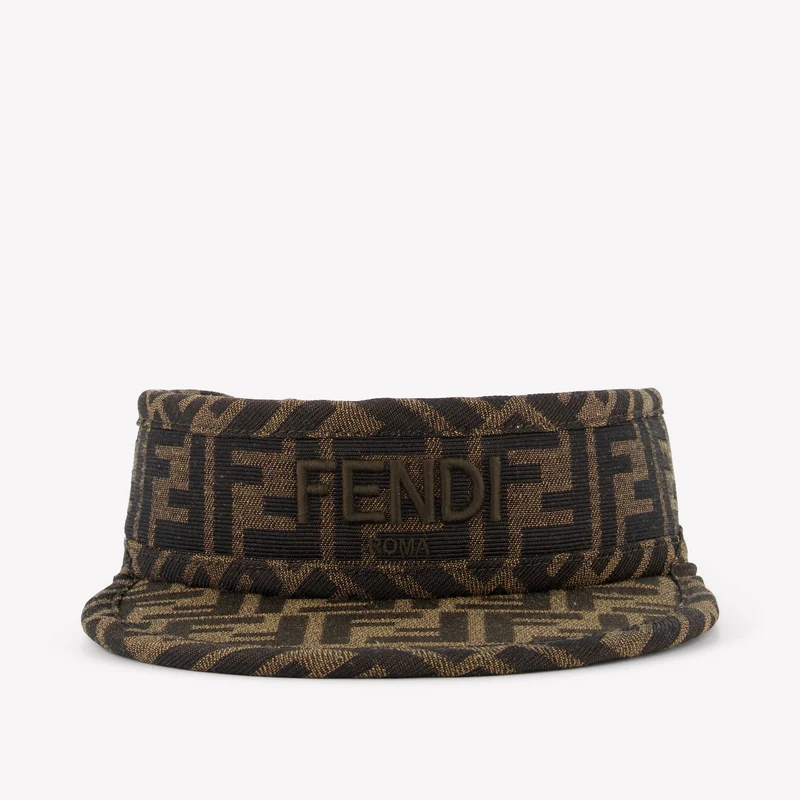 Fendi Kinder Unisex Pet In Bruin 4 Jaar